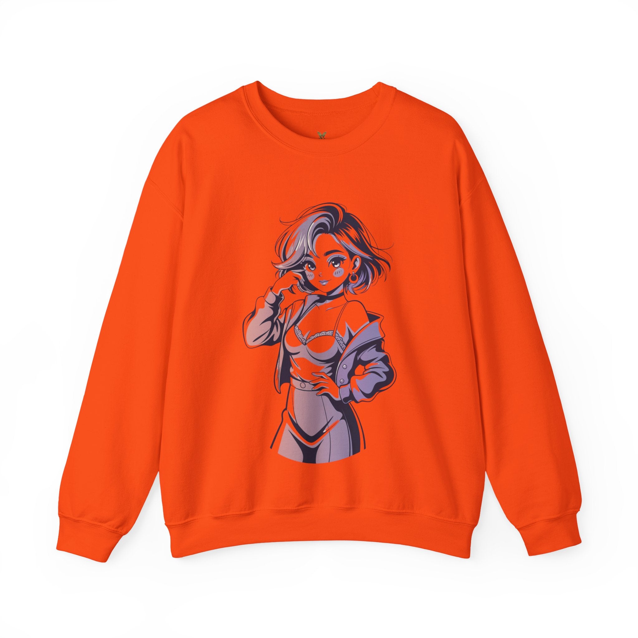 Stylish Anime-Inspired Unisex Crewneck Sweatshirt